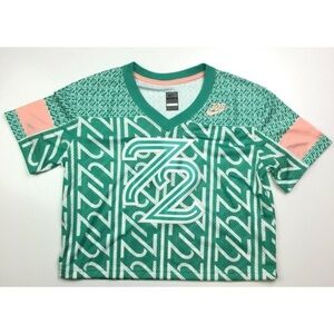 Nike Miami Crop Top Jersey 1972 Dade 302 Kinetic Green - NWT‎ (Size XL)